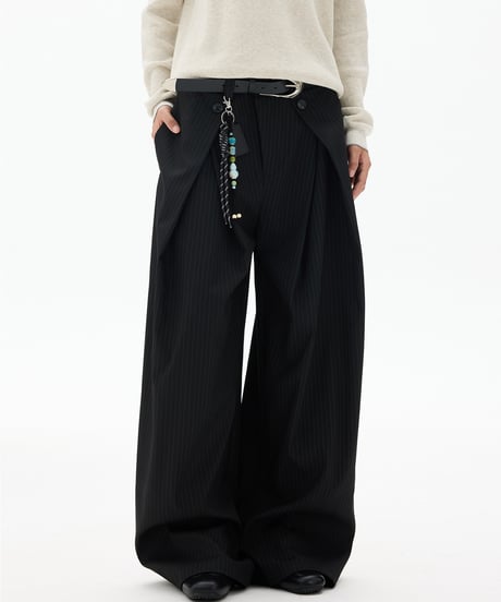 URBANPLEAT WIDE PANTS /2color