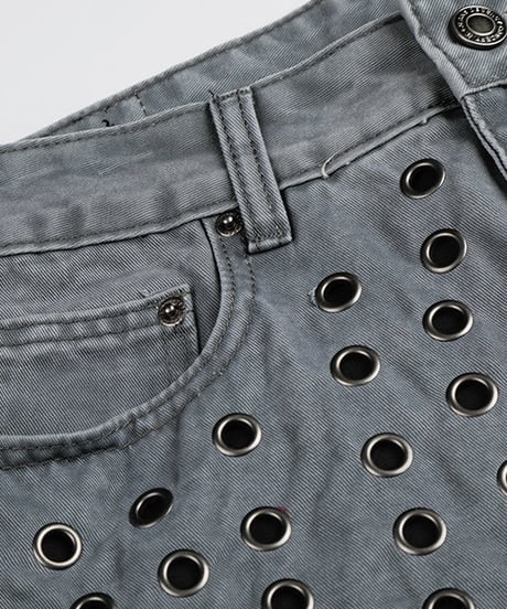EYELETSTORM LOOSE DENIM