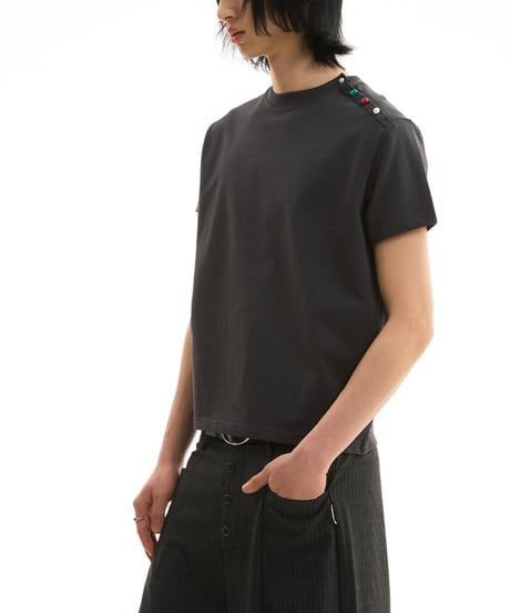 LINEPOP SHORT TEE /2color