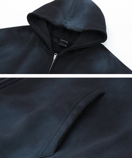 ANARCHY FADE ZIP HOODIE