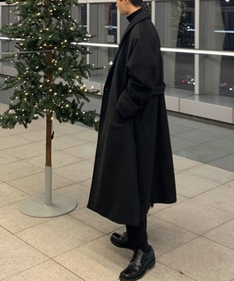WOOL-LIKE BASIC COAT /2color