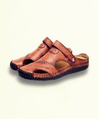 REAL LEATHER FISHERMAN SANDALS /3color