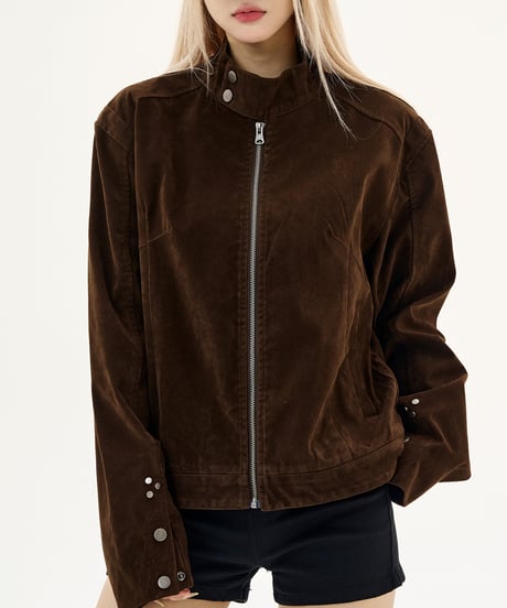 URBANSUEDE HARRINGTON JACKET /2color