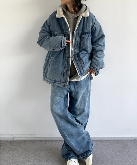 RETRO LOOSE STRAIGHT DENIM
