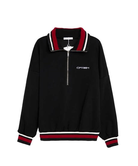 HALF-ZIP TRACK JACKET /2color