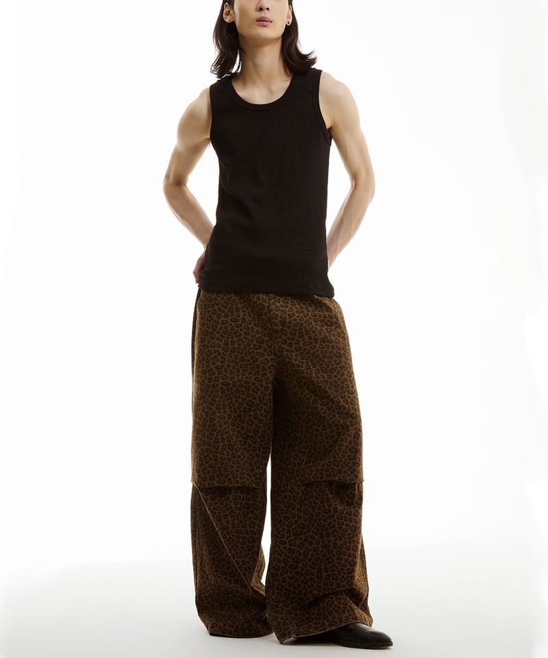 パンツ urban edge LEOPARD WIDE PANTS 即納】LEOPARD WIDE PANTS | Urban Edge