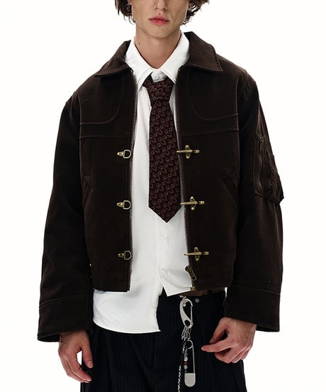 RETROFLIGHT SUEDE BLOUSON
