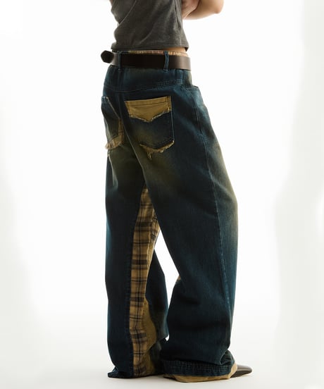 PATCHWORK VINTAGE JEANS