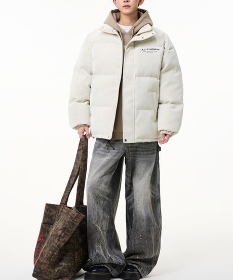 MATTE FAUX LEATHER PAD JACKET /6color