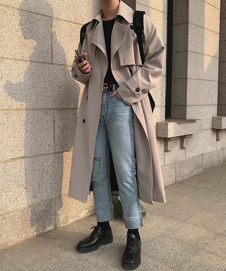 K-STYLE TRENCH COAT /2color