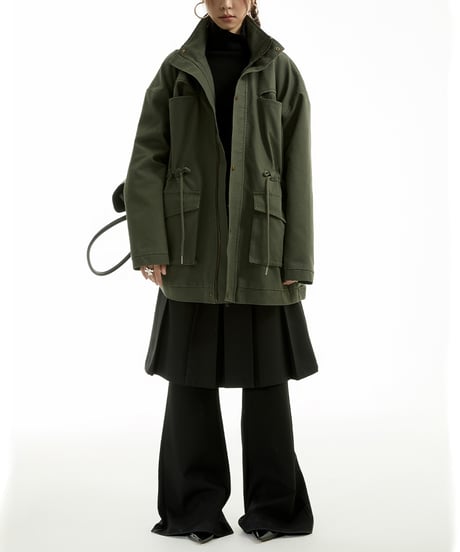 MILITARY MID-LENGTH JACKET