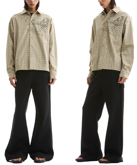 GLITCHCORE CHECK SHIRT