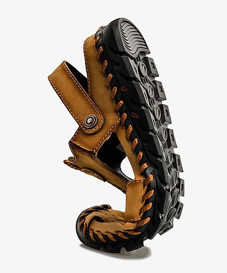 CROSS BORDER LEATHER SANDALS /4color