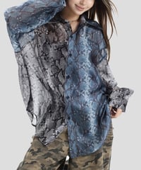 VENOMSCALE SHEER SHIRT