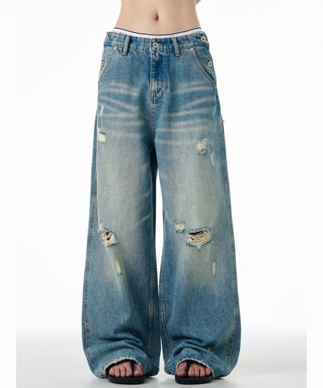 FADECLASSIC DAMAGED JEANS