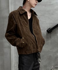 URBANSUEDE SHORT JACKET /2color