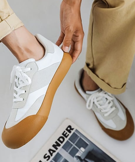 THICK-SOLED FLUFFY SNEAKERS /3color