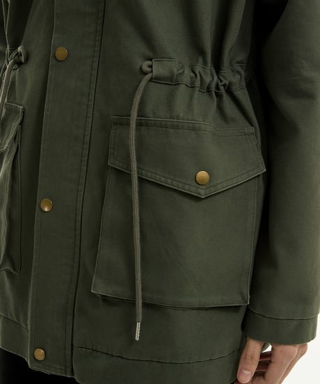 MILITARY MID-LENGTH JACKET