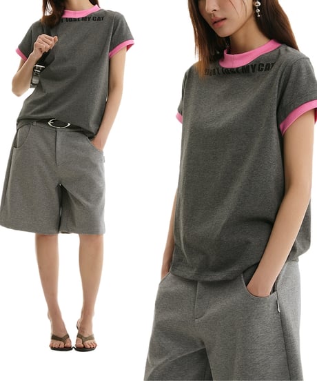 Y2K VIVIDROLL TRIM TEE