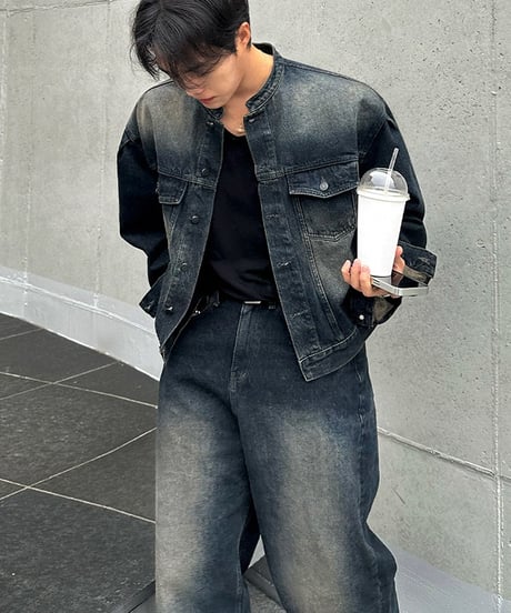 VINTAGEFADE LOOSE STRAIGHT DENIM