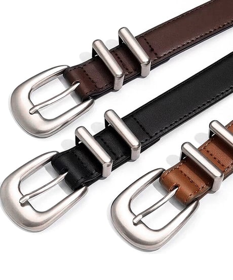 NOIRRIDGE LEATHER BELT