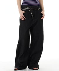 DIAGONALVAULT LOOSE DENIM