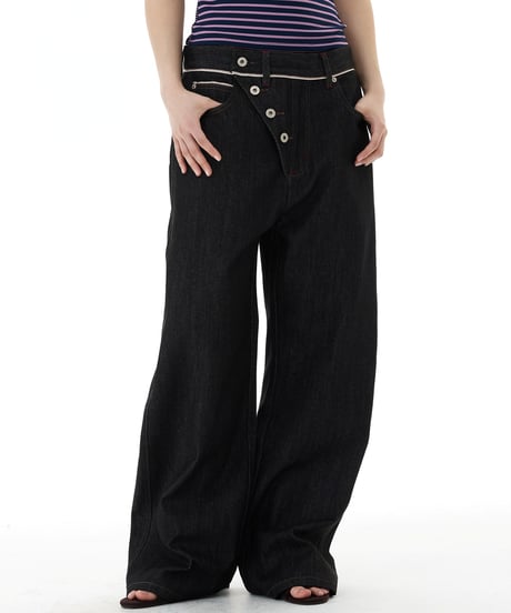 DIAGONALVAULT LOOSE DENIM