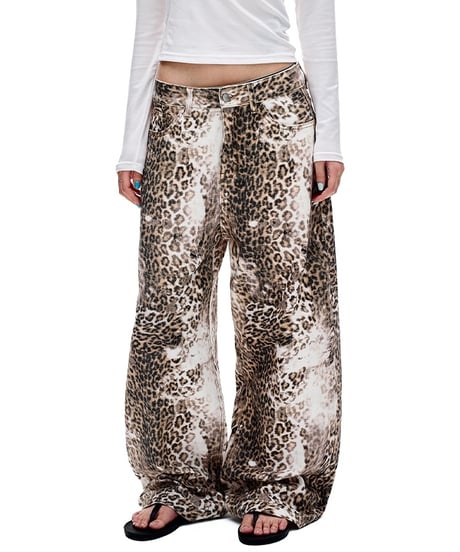 LEOPARDCORE LOOSE DENIM