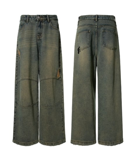 GRUNGE LOOSE FIT JEANS