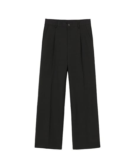 LOOSE STRAIGHT SLACKS /2color
