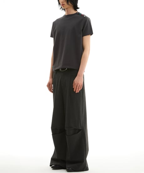 LINEPOP SHORT TEE /2color