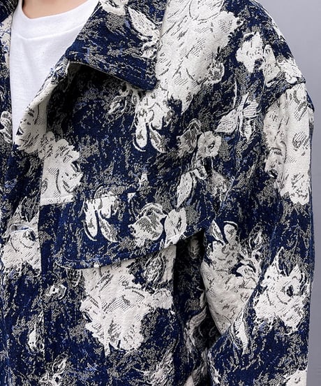 JACQUARD DENIM JACKET