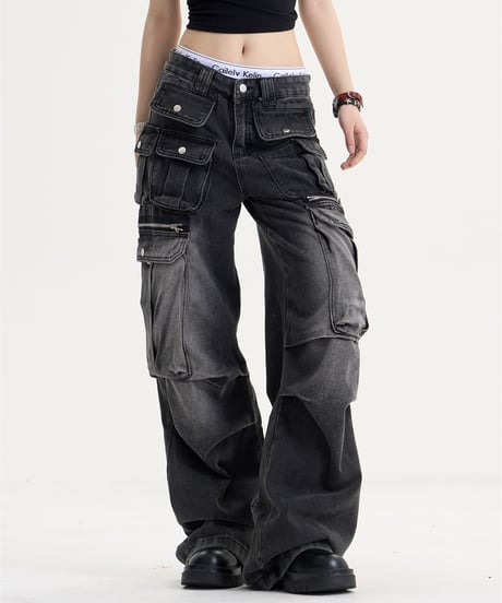 RUGGEDGE CARGO DENIM /2color