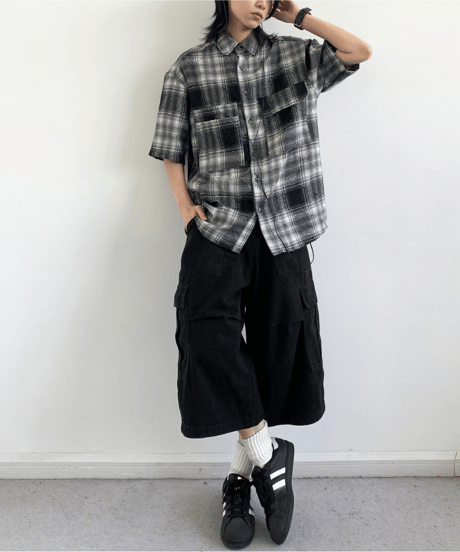 RUSTNOISE CHECK SHIRT /3color