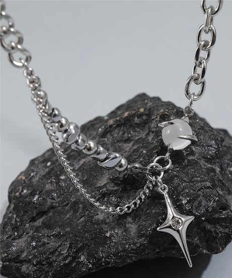 BRIGHT MOON STAR NECKLACE