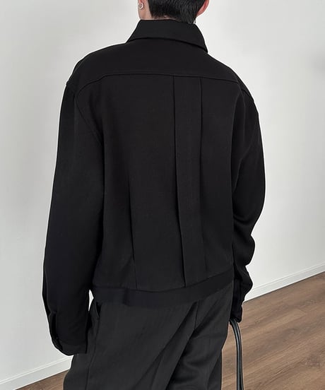 STAND COLLAR SHORT JACKET /2color