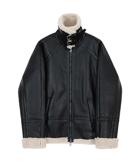 FAUX MOUTON JACKET