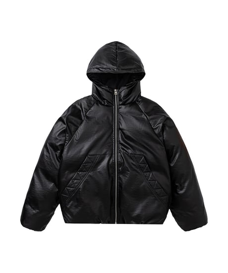 OBSIDIAN HOODED PADDED