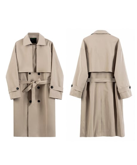 K-STYLE TRENCH COAT /2color