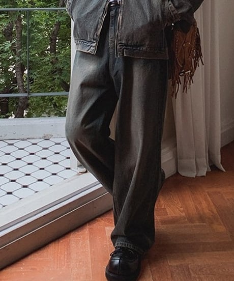 VINTAGE VEIL DENIM PANTS