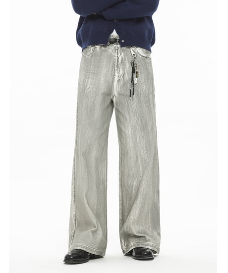 CHROMEWASH LOOSE STRAIGHT DENIM