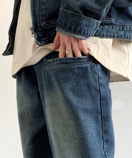 VINTAGE LOOSE STRAIGHT DENIM
