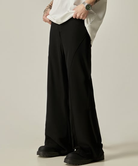 HIGH-END BOOT CUT PANTS /2color