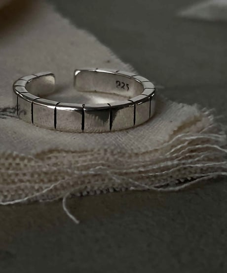 SILVER925 STRIP RING
