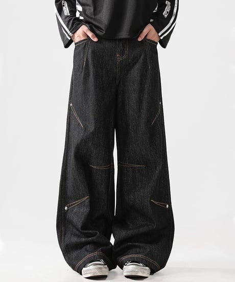DECONSTRUCT WIDE DENIM