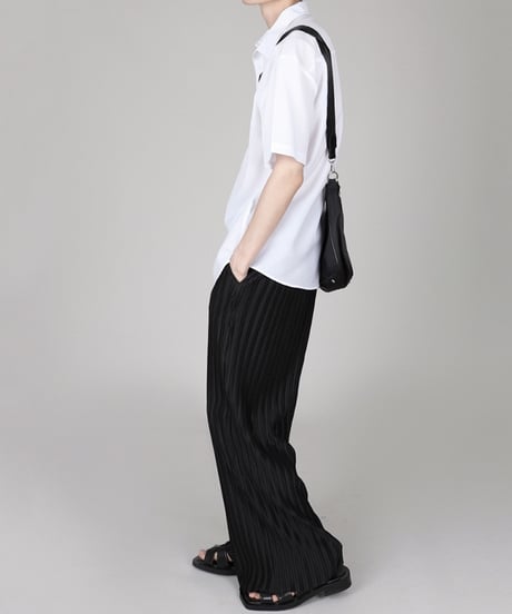 ICE SILK DRAPE WIDE PANTS /2color