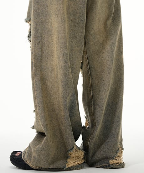 GRUNGEDESTROY LOOSE DENIM