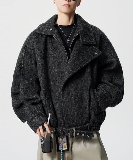 VELVET TOUCH STAND JACKET /3color