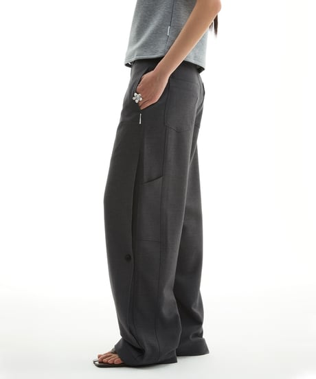 DOUBLE SEAM FLOW PANTS