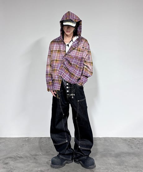ROUGHPLAID HOOD SHIRT